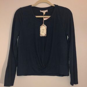 Blue Long Sleeve Shirt